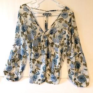 Floral blouse